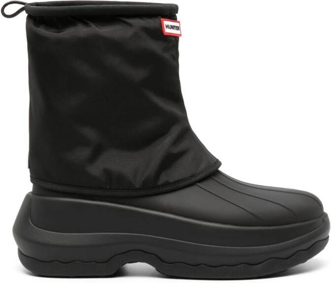 Kenzo x Hunter logo-patch boots Black