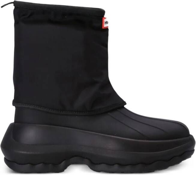Kenzo x Hunter logo-patch boots Black