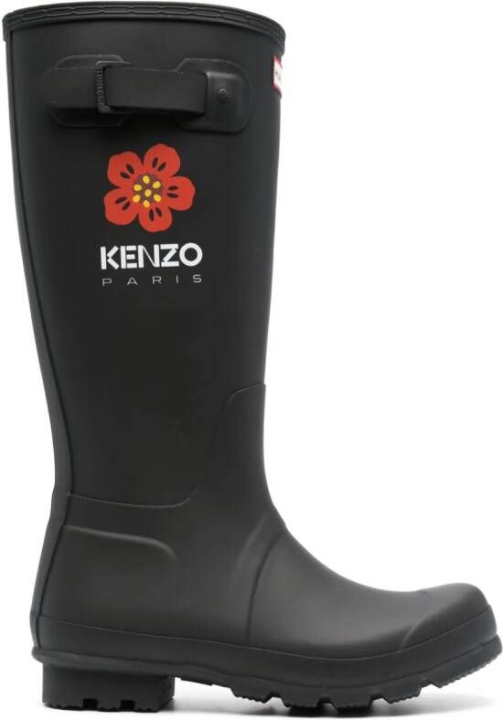 Kenzo x Hunter Wellington Original boots Black