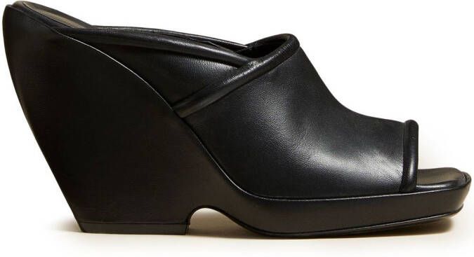 KHAITE 105mm The Stagg sandals Black