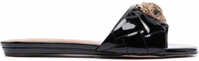 Kurt Geiger London crystal-embellished sandals Black