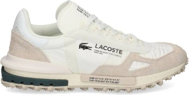 Lacoste Elite Active logo-print sneakers Neutrals