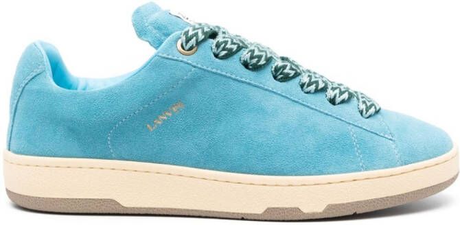 Lanvin Curb Lite sued sneakers Blue