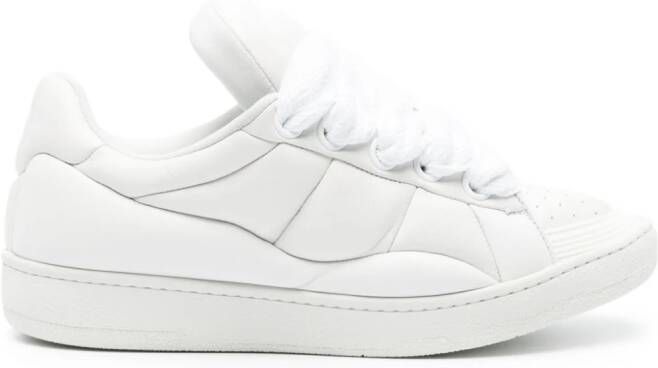 Lanvin Curb XL leather sneakers White