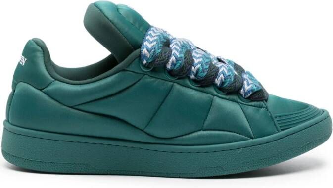 Lanvin Curb XL nylon sneakers Blue
