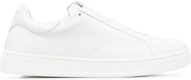 Lanvin DDB0 low-top leather sneakers White