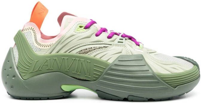 Lanvin Flesh-X low-top sneakers Green