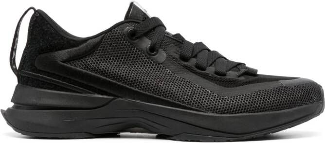 Lanvin logo-detail mesh sneakers Black