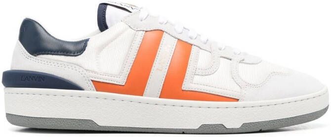 Lanvin panelled low-top sneakers White