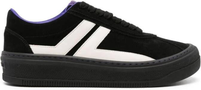 Lanvin x Future Cash suede sneakers Black