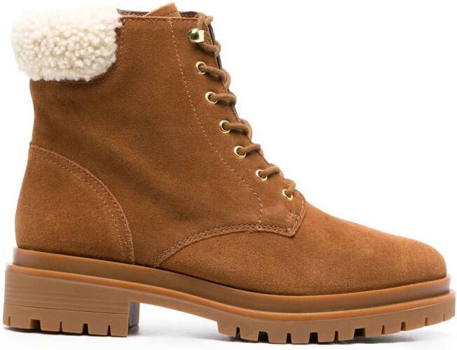 Lauren Ralph Lauren Carlee suede boots Brown