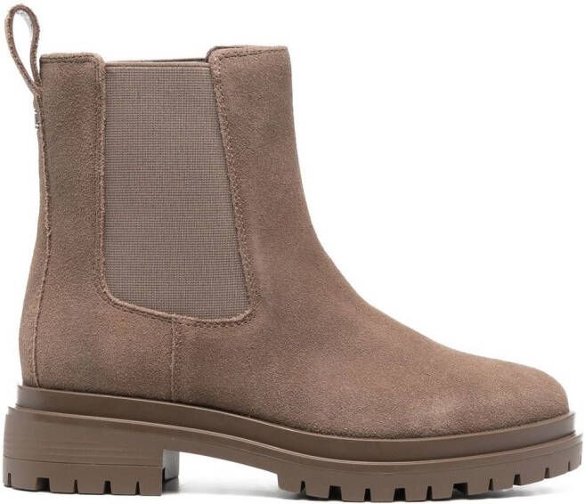 Lauren Ralph Lauren Corinne leather ankle boots Brown