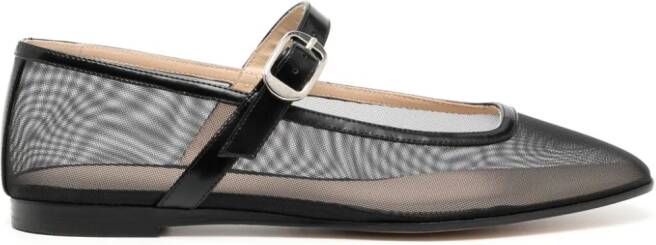 Le Monde Beryl mesh Mary Jane pumps Black