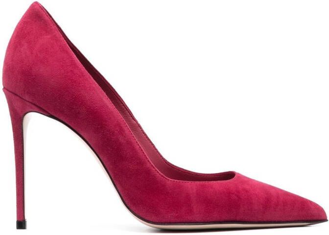 Le Silla 105mm Eva suede pumps Pink