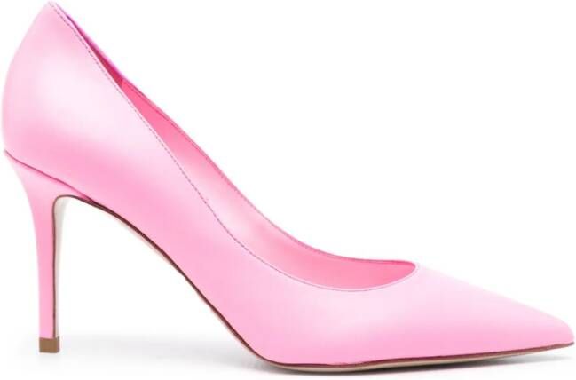 Le Silla 90mm leather pumps Pink
