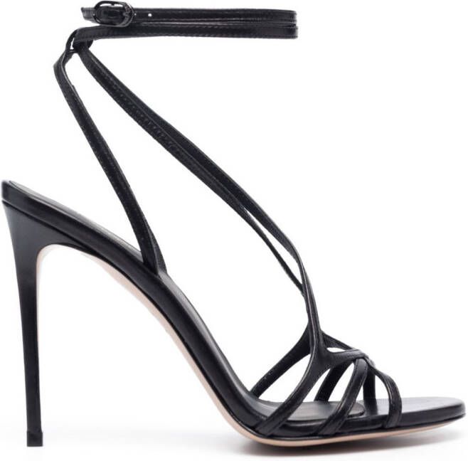 Le Silla Belen 110mm sandals Black