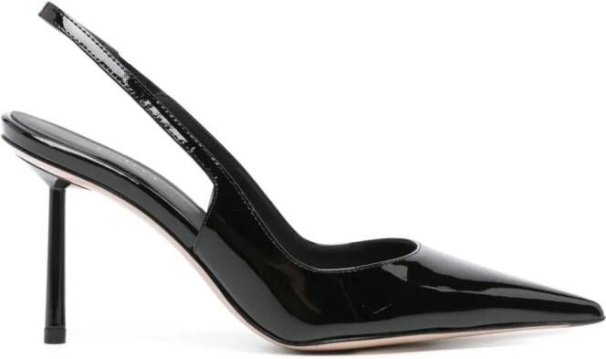 Le Silla Bella 80mm patent-leather pumps Black