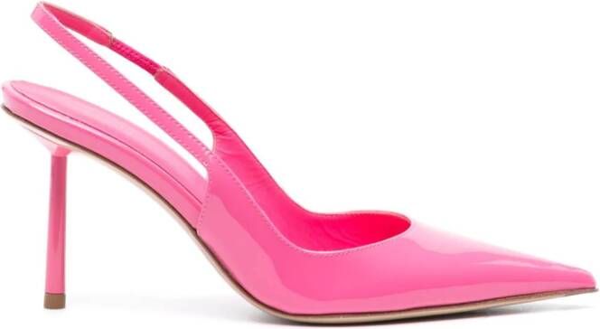 Le Silla Bella 80mm slingback pumps Pink