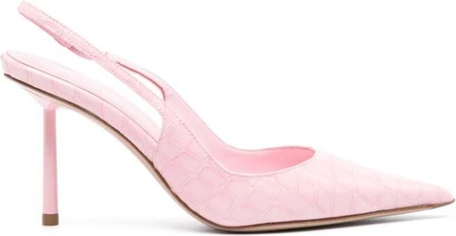 Le Silla Bella 80mm slingback pumps Pink