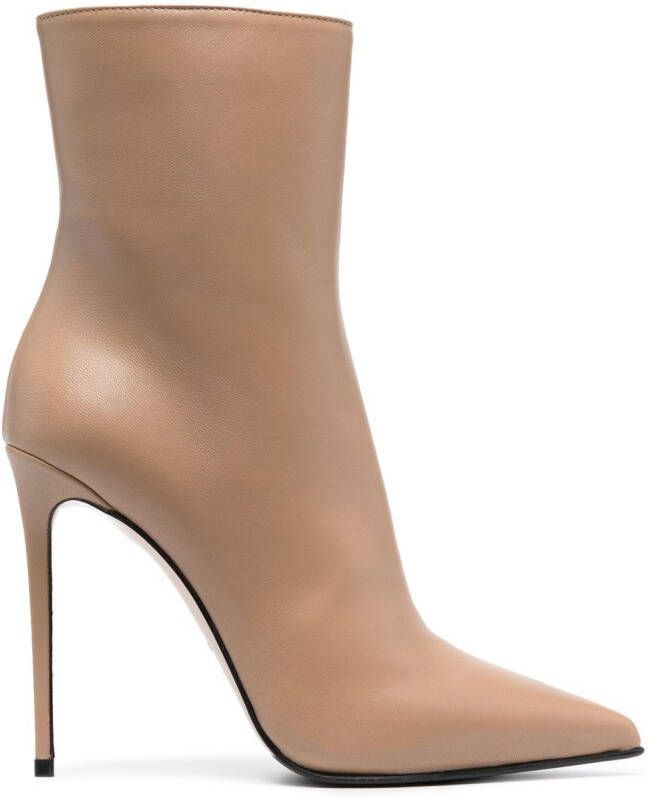 Le Silla Eva 120mm ankle boots Neutrals