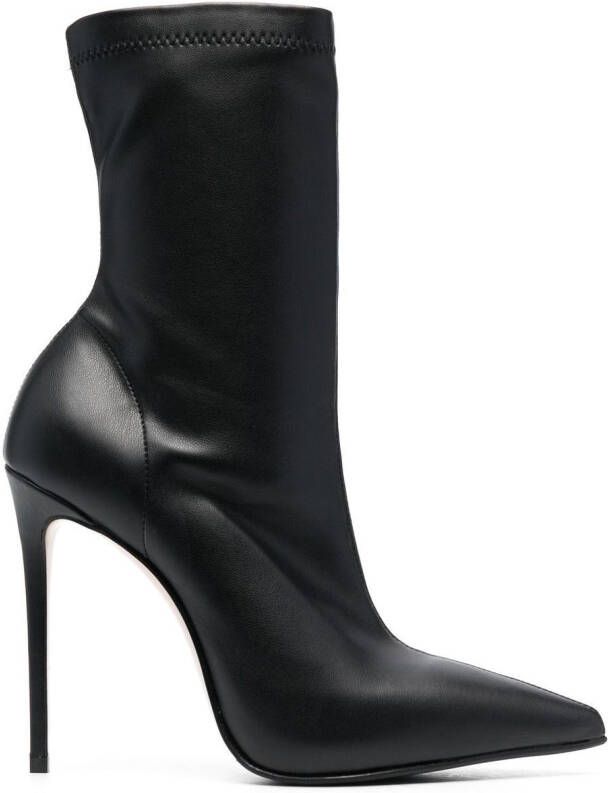 Le Silla Eva 120mm ankle boots Black