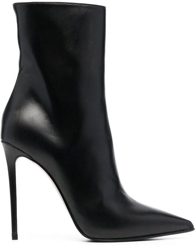 Le Silla Eva 120mm ankle boots Black