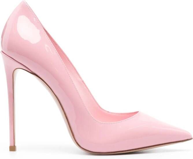 Le Silla Eva 120mm leather pumps Pink