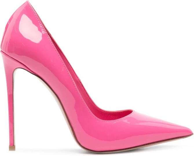 Le Silla Eva 120mm leather pumps Pink