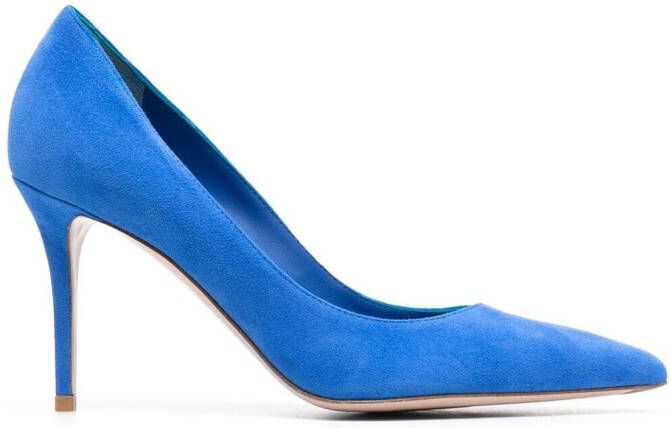 Le Silla Eva pointed pumps Blue
