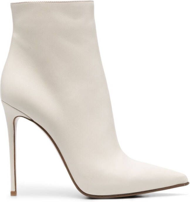 Le Silla Eva pointed-toe ankle boots Neutrals