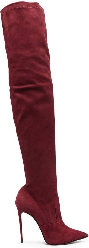 Le Silla Eva stretch boots Red