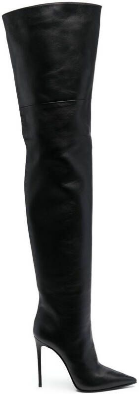 Le Silla Eva thigh-high boots Black