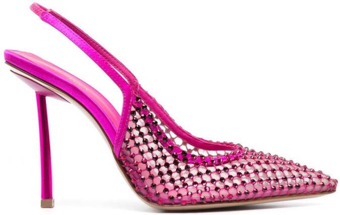 Le Silla Gilda 110mm slingback pumps Pink