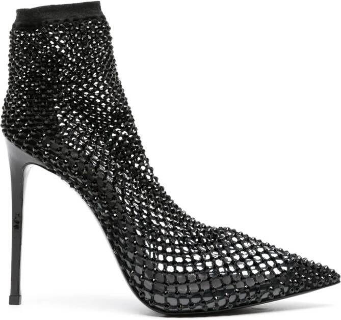 Le Silla Gilda 120mm ankle boots Black