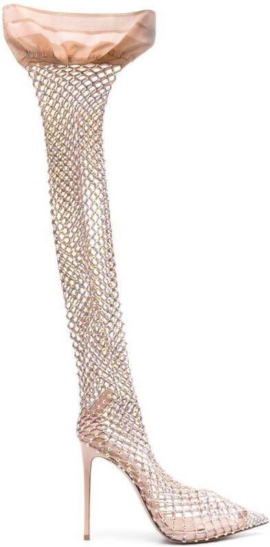 Le Silla 120mm Gilda thigh-high boots Pink