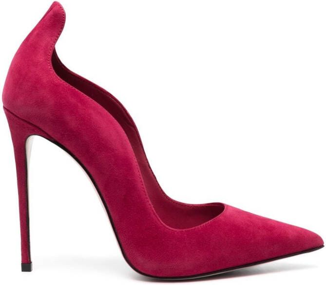 Le Silla Ivy 120mm suede pumps Pink
