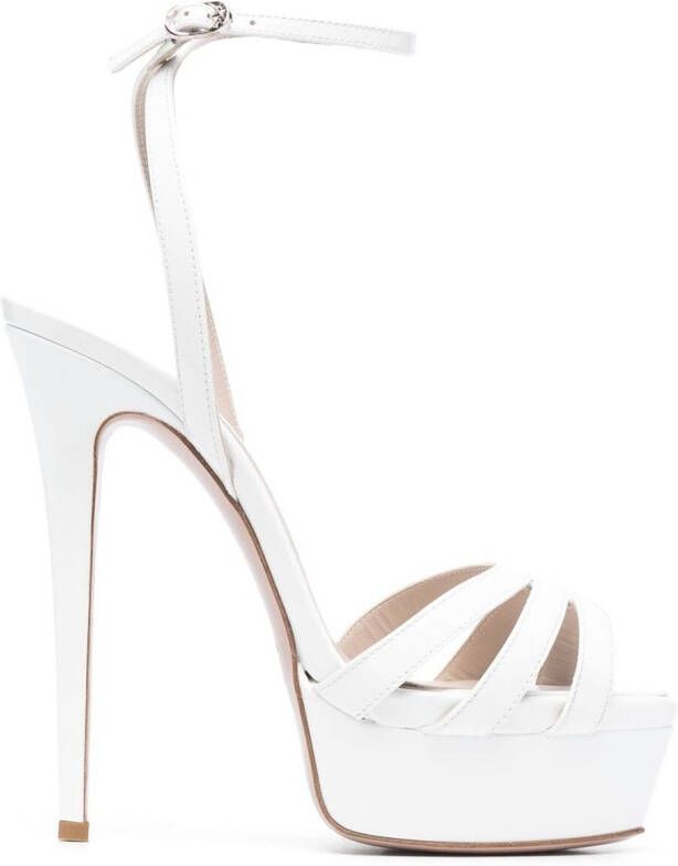 Le Silla 140mm Lola platform sandals White