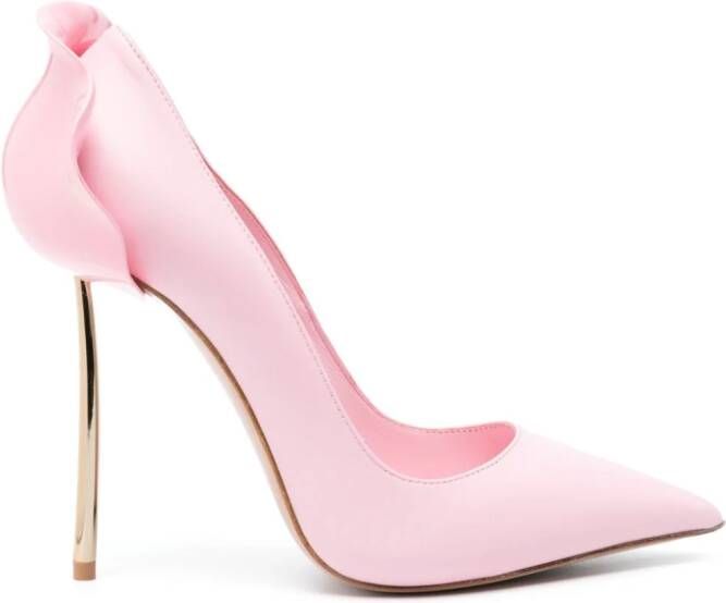 Le Silla 120mm Petalo leather pumps Pink