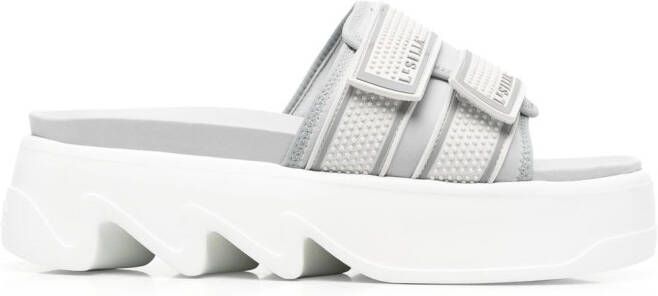 Le Silla Poolside platform sandals Grey