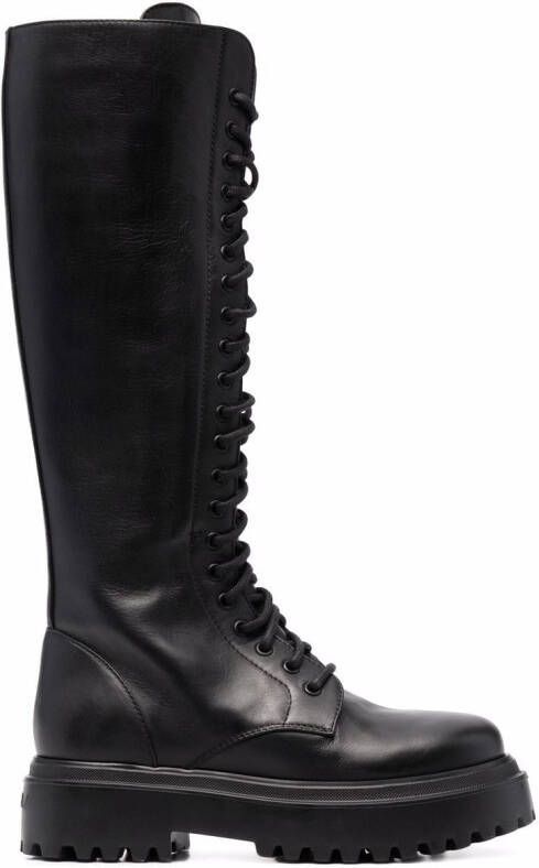Le Silla Ranger lace-up boots Black