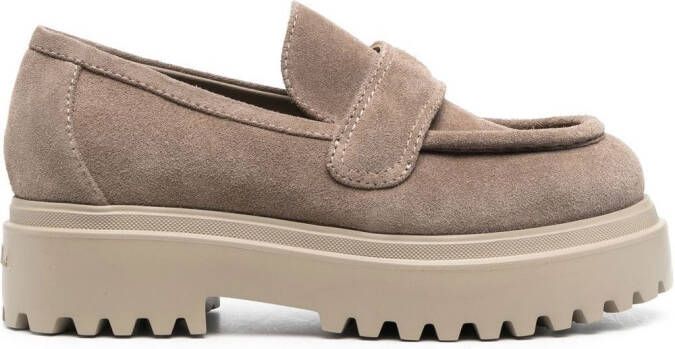 Le Silla Ranger mocassin loafers Brown