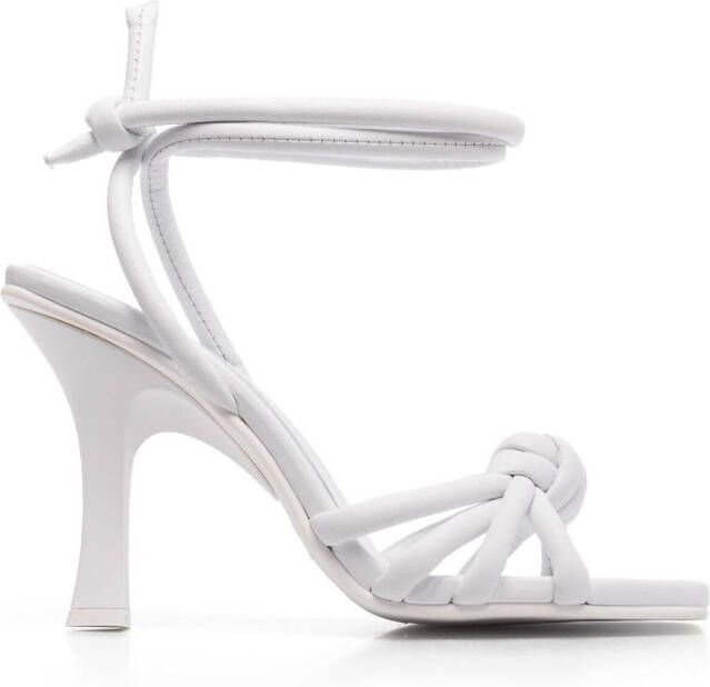 Le Silla Resort knot-detail sandals White
