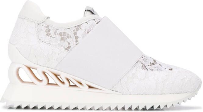 Le Silla Rubel Wave lace sneakers White