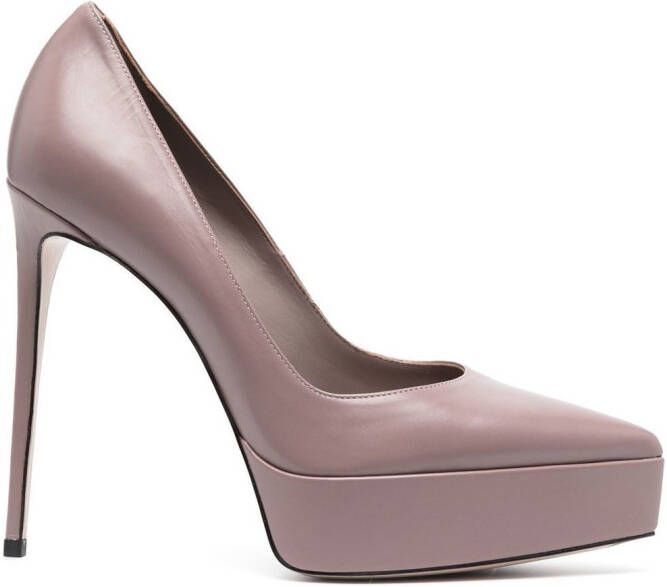 Le Silla Uma 140mm pumps Purple