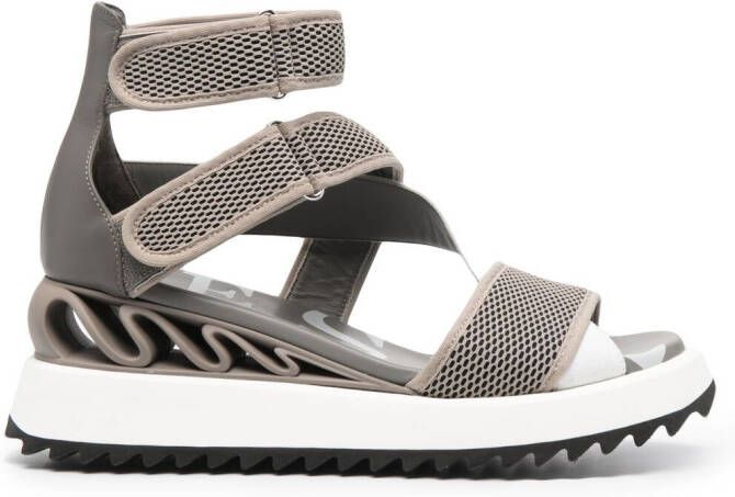 Le Silla Yui Wave sandals Grey