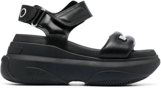 LIU JO June open-toe sandals Black