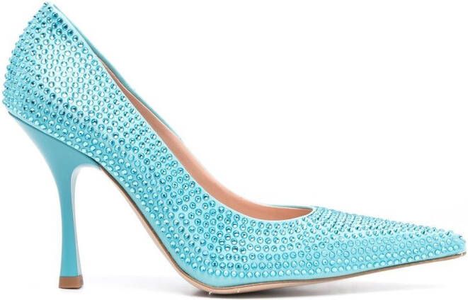 LIU JO pointed heel pumps Blue