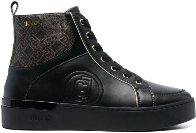 LIU JO Silvia 69 high-top sneakers Black