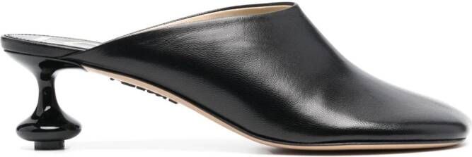 LOEWE 45mm toy-heel leather mules Black