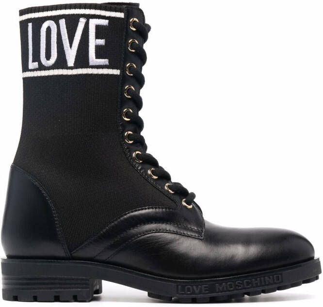 Love Moschino calf-length boots Black
